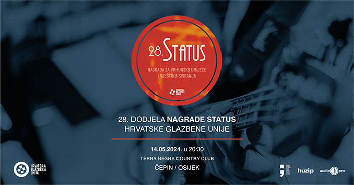 Nagrada Status 2024. Osijek / Čepin, Terra Negra Country Club, 14.5.2024. u 20:30h