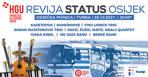 Revijalno koncertno predstavljanje dobitnika Nagrade Status 2020. - Osijek 26.10.2021.