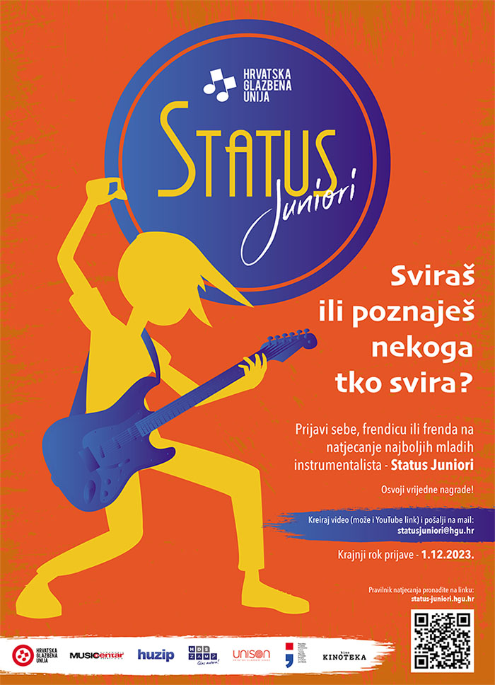 Status Juniori 2024. – nagrada za najboljeg mladog instrumentalista